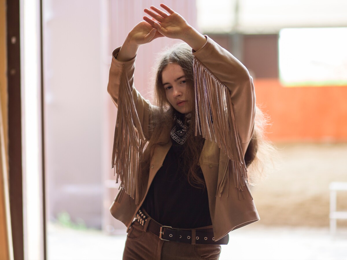 Maya Clars, Maya Clars, music video backstage