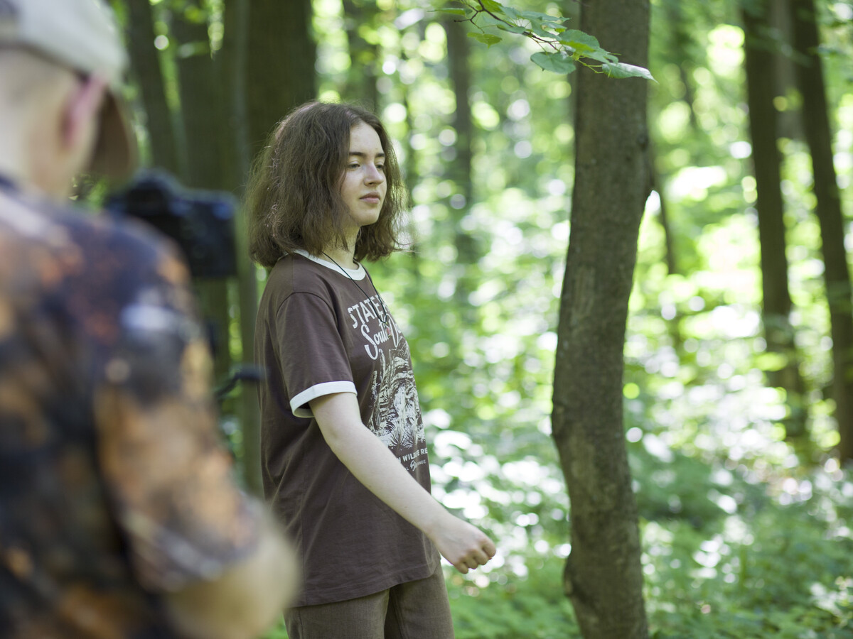 Maya Clars, Maya Clars, Fall Into the Unknown, music video, backstage