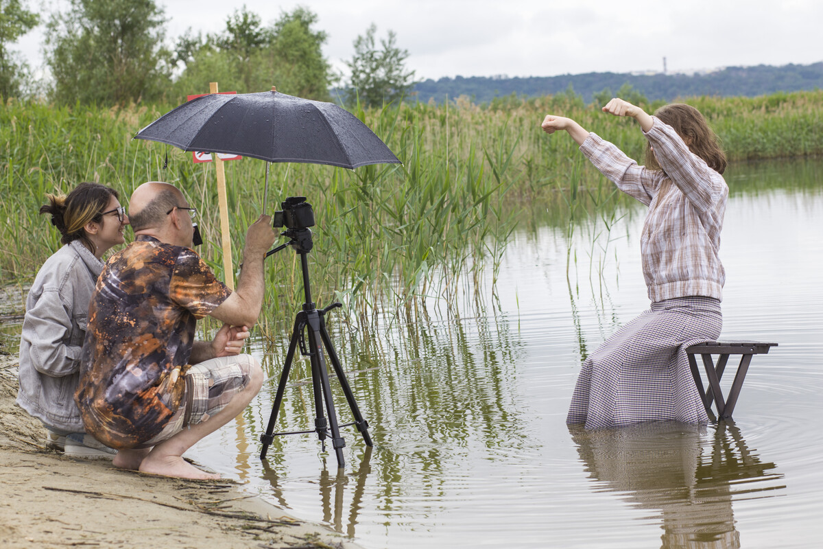 Maya Clars, Maya Clars, Archives, music video, backstage