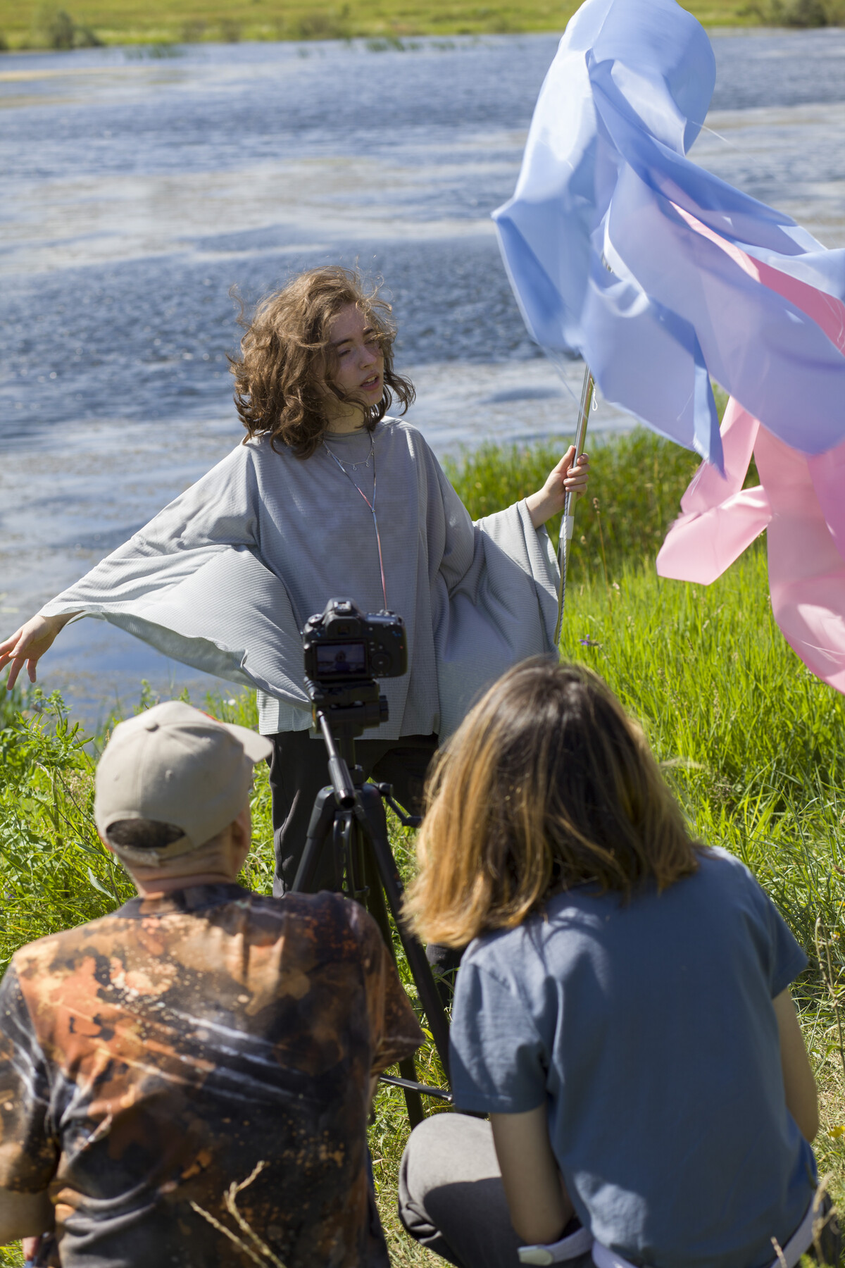 Maya Clars, Maya Clars, Parachute, music video, backstage