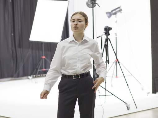 Maya Clars, The Matter of This World, music video, backstage