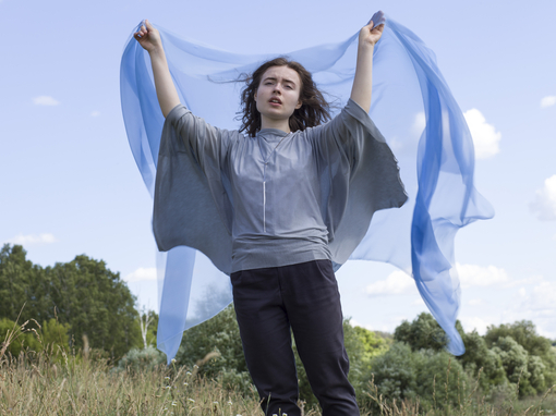 Maya Clars, Parachute, music video, backstage