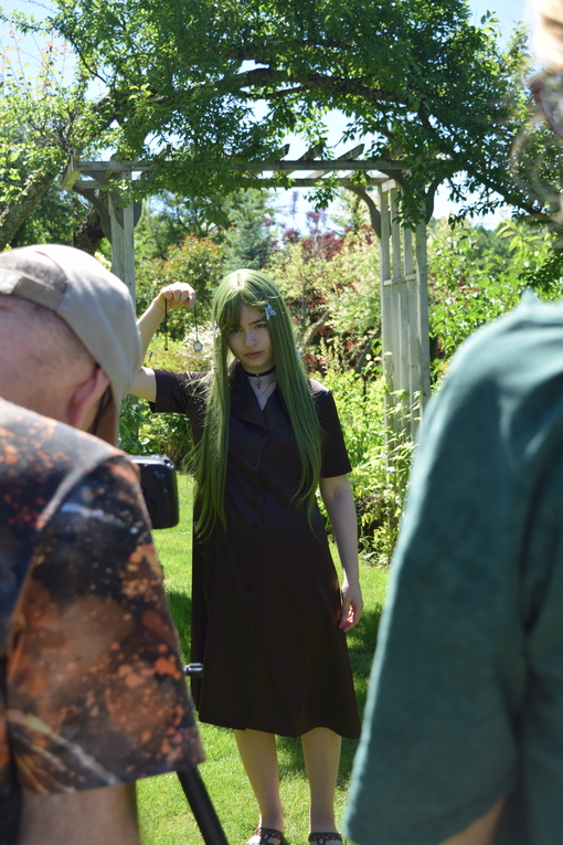 Maya Clars, Otherworldly Realms, music video, backstage