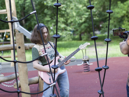 Maya Clars, After the Shock, music video, backstage