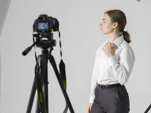 Maya Clars, The Matter of This World, music video, backstage