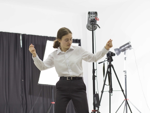 Maya Clars, The Matter of This World, music video, backstage