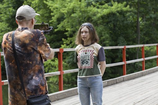 Maya Clars, After the Shock, music video, backstage