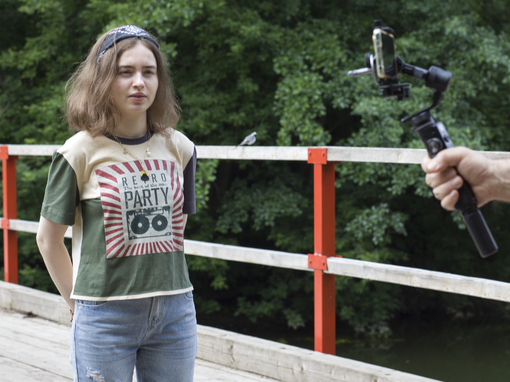 Maya Clars, After the Shock, music video, backstage