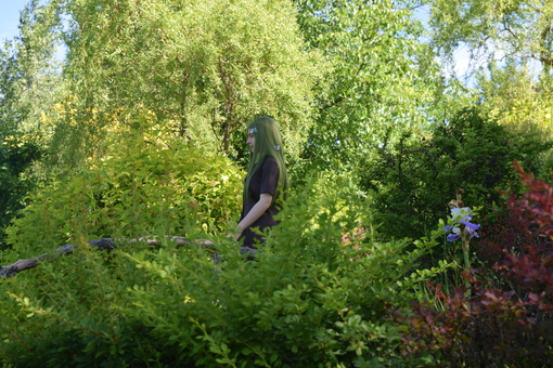 Maya Clars, Otherworldly Realms, music video, backstage