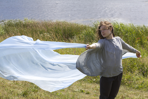 Maya Clars, Parachute, music video, backstage