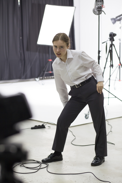 Maya Clars, The Matter of This World, music video, backstage