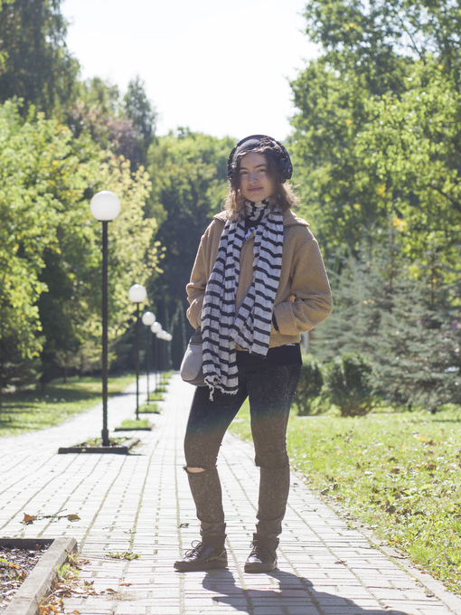 Maya Clars, fall photoshoot