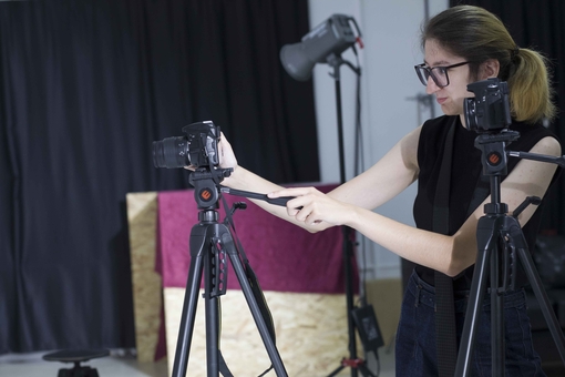 Maya Clars, The Matter of This World, music video, backstage