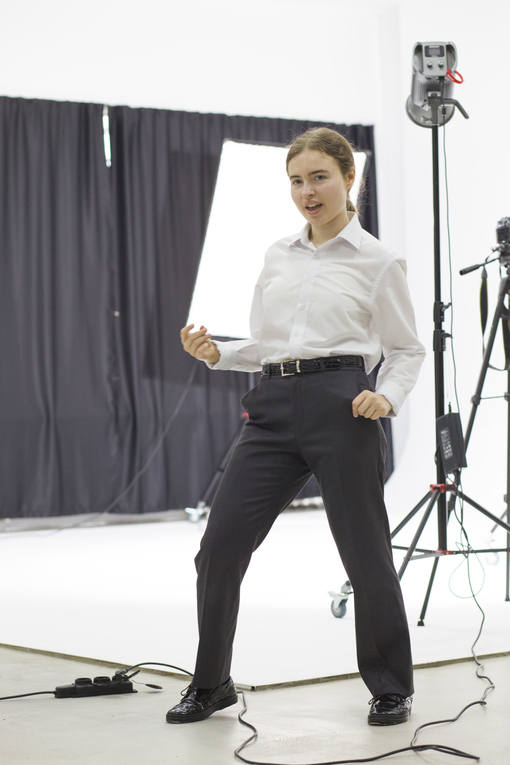Maya Clars, The Matter of This World, music video, backstage