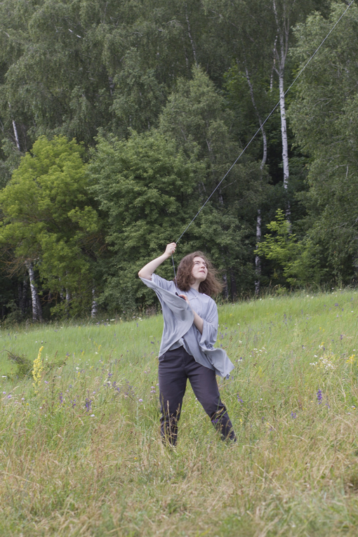 Maya Clars, Parachute, music video, backstage