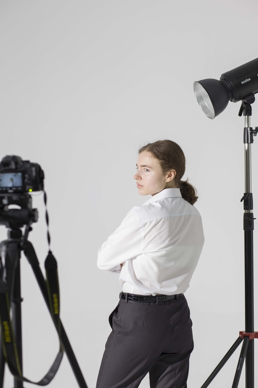 Maya Clars, The Matter of This World, music video, backstage
