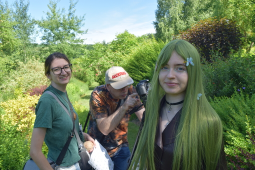 Maya Clars, Otherworldly Realms, music video, backstage