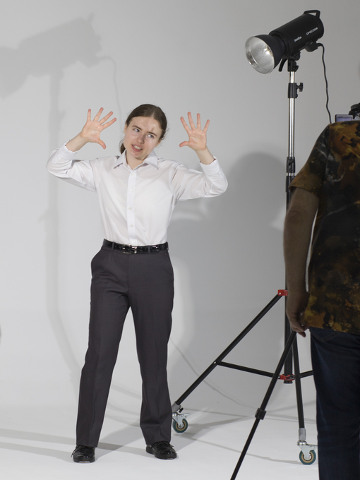 Maya Clars, The Matter of This World, music video, backstage