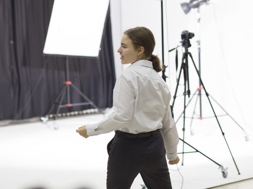 Maya Clars, The Matter of This World, music video, backstage