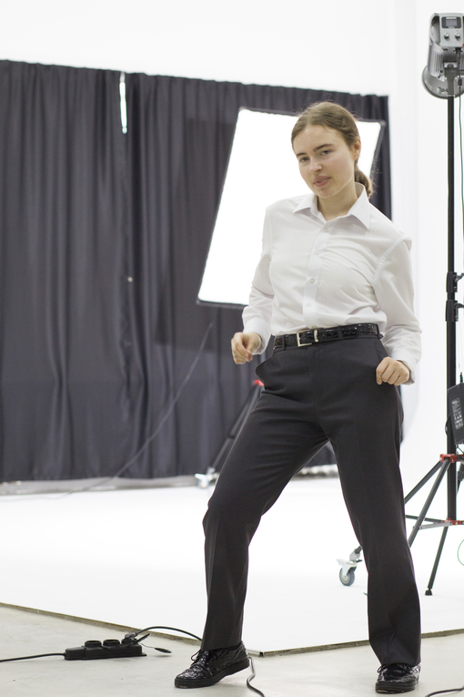 Maya Clars, The Matter of This World, music video, backstage