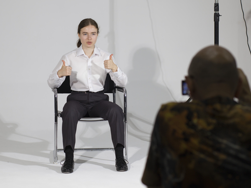 Maya Clars, The Matter of This World, music video, backstage
