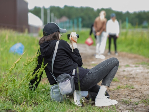 Maya Clars, music video backstage