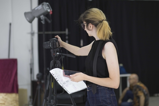 Maya Clars, The Matter of This World, music video, backstage