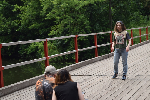 Maya Clars, After the Shock, music video, backstage