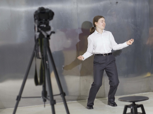 Maya Clars, The Matter of This World, music video, backstage