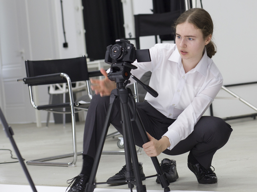 Maya Clars, The Matter of This World, music video, backstage