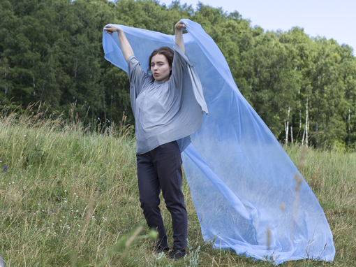 Maya Clars, Parachute, music video, backstage