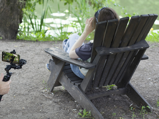 Maya Clars, After the Shock, music video, backstage