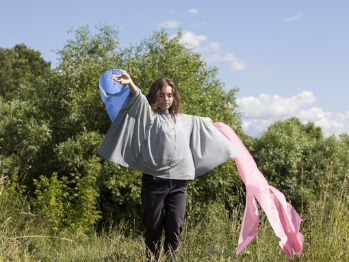 Maya Clars, Parachute, music video, backstage