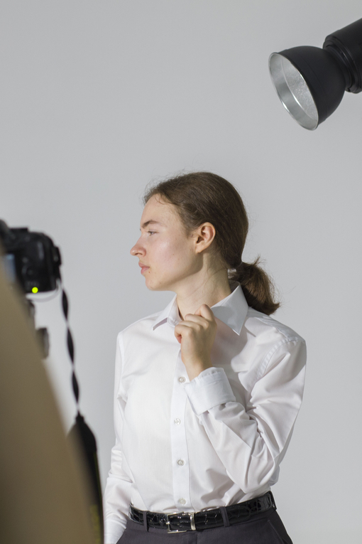 Maya Clars, The Matter of This World, music video, backstage