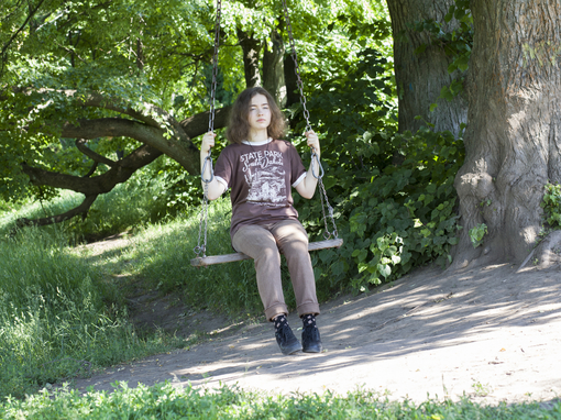 Maya Clars, Fall Into the Unknown, music video, backstage
