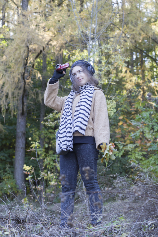 Maya Clars, fall photoshoot
