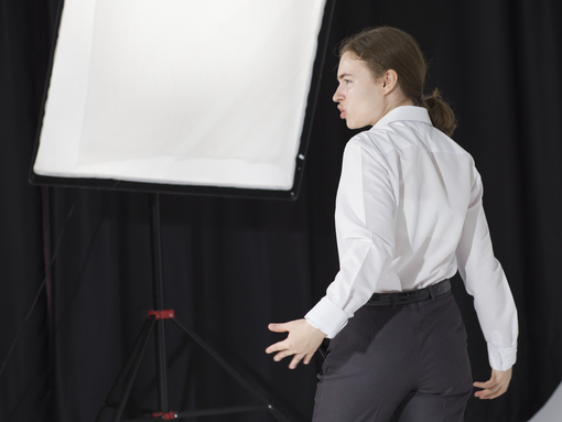 Maya Clars, The Matter of This World, music video, backstage