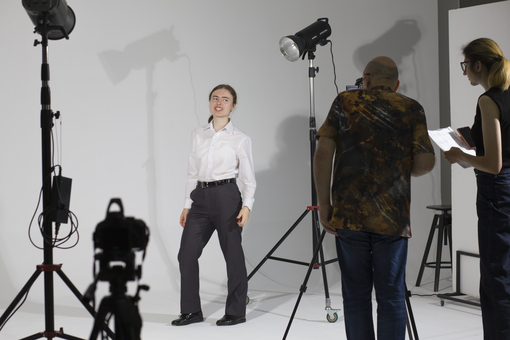 Maya Clars, The Matter of This World, music video, backstage