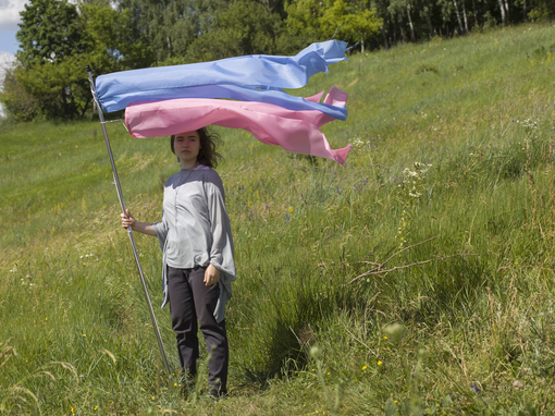 Maya Clars, Parachute, music video, backstage