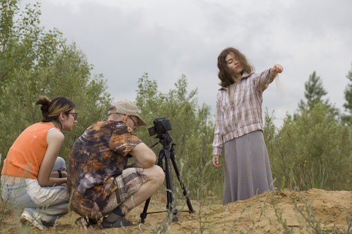 Maya Clars, Archives, music video, backstage
