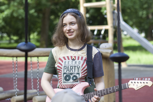 Maya Clars, After the Shock, music video, backstage