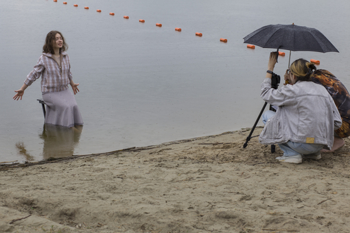 Maya Clars, Archives, music video, backstage
