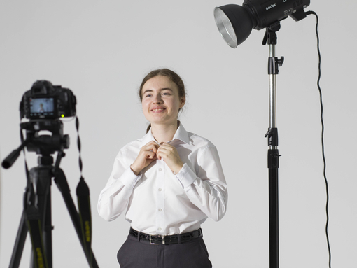 Maya Clars, The Matter of This World, music video, backstage