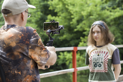 Maya Clars, After the Shock, music video, backstage